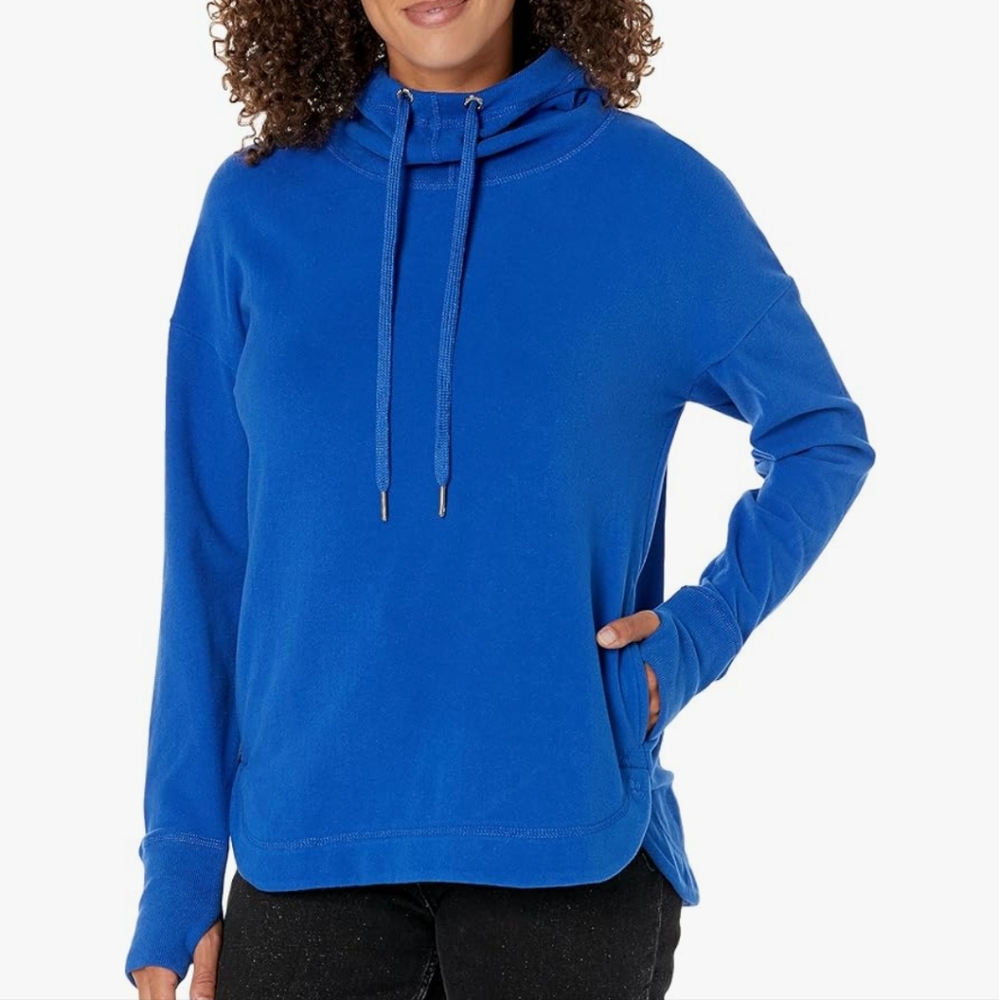 Sweaty Betty Women's Escape Luxe Fleece Long Sleeve Hoodie Sweatshirt